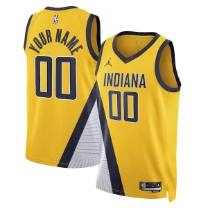 Robusto Bellissimo Indiana Pacers Jordan Brand Unisex 2022/23 Swingman Custom Jersey Statement Edition Yellow