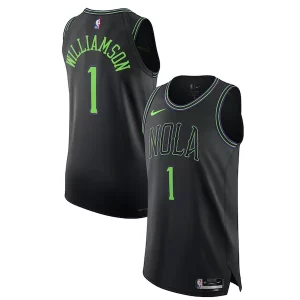 Moderno Nike Zion Williamson New Orleans Pelicans Authentic Jersey City Edition Black