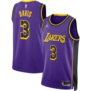 Versatile Elegante Anthony Davis Los Angeles Lakers Jordan Brand Unisex Swingman Jersey Statement Edition Purple