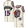 Ottimo Vince Carter Toronto Raptors Chainstitch Swingman Jersey Cream