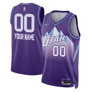 Pratico Utah Jazz Nike Unisex 2024/25 Custom Swingman Jersey City Edition Purple