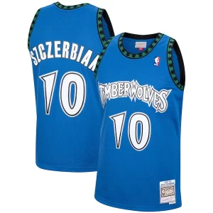 Incantevole Elegante Meraviglioso Wally Szczerbiak Minnesota Timberwolves 2001/02 Hardwood Classics Swingman Jersey Blue