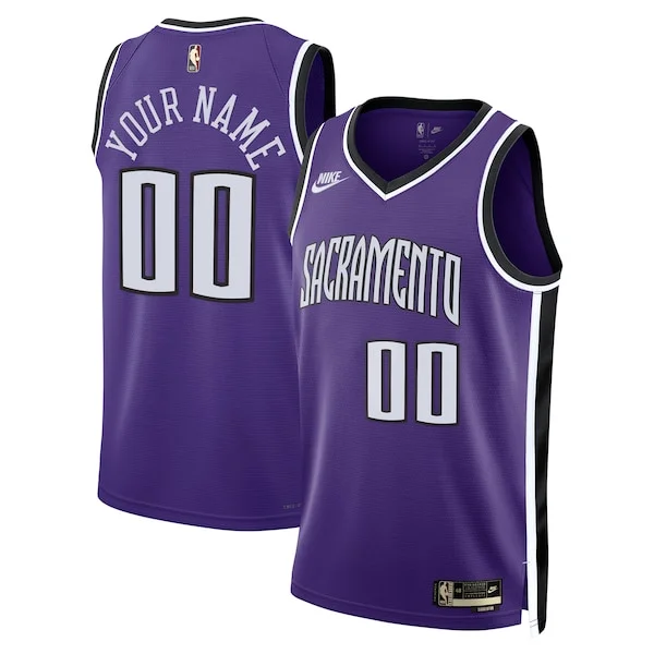Fantastico Prestigioso Sacramento Kings Nike Unisex Adult Swingman Custom Jersey Classic Edition Purple