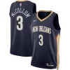 Meraviglioso Elegante C.J. McCollum New Orleans Pelicans Nike Unisex Swingman Jersey Icon Edition Navy