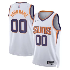 Duraturo Attraente Phoenix Suns Nike Unisex 2022/23 Swingman Custom Jersey White Association Edition