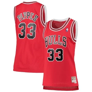 Bellissimo Scottie Pippen Chicago Bulls Women's 1997/98 Hardwood Classics Swingman Jersey Red