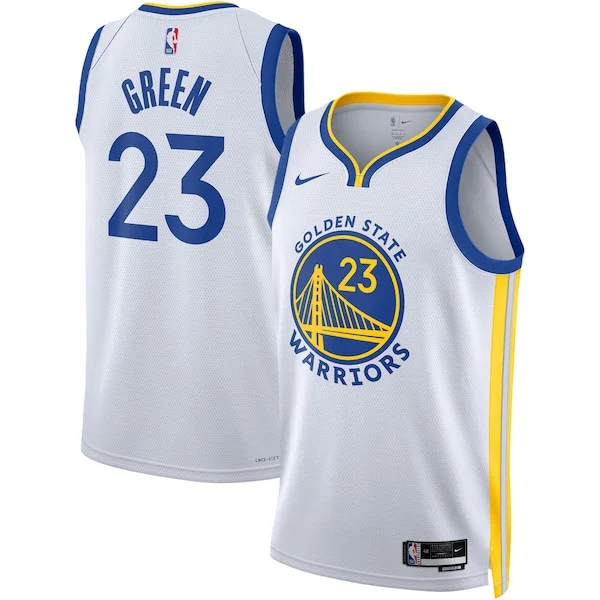 Bellissimo Sofisticato Draymond Green Golden State Warriors Nike Unisex Swingman Jersey Association Edition White/Royal