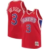 Fantastico Pratico Allen Iverson Philadelphia 76ers 1996/97 Hardwood Classics Swingman Jersey Red/White