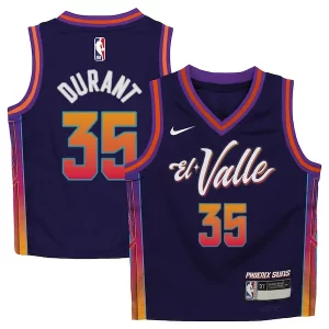 Versatile Gorgeous Splendido Kevin Durant Phoenix Suns Nike Toddler 2023/24 Swingman Replica Jersey City Edition Purple
