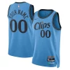 Bellissimo Accattivante LA Clippers Nike Unisex 2024/25 Custom Swingman Jersey City Edition Light Blue