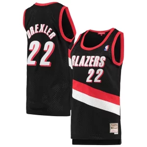 Robusto Accattivante Clyde Drexler Portland Trail Blazers Women's 1991/92 Hardwood Classics Swingman Jersey Black