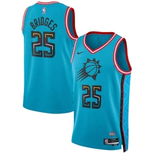 Delizioso Prestigioso Carino Mikal Bridges Phoenix Suns Nike Unisex 2022/23 Swingman Jersey City Edition Turquoise