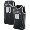 Gorgeous Raffinato Cool Brooklyn Nets Nike 2020/21 Swingman Custom Jersey Icon Edition Black