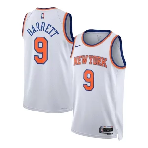 Classico Comodo RJ Barrett New York Knicks Nike Unisex Swingman Jersey Association Edition White