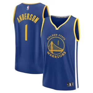 Fascinante Resistente Classico Kyle Anderson Golden State Warriors Youth Fast Break Replica Player Jersey Icon Edition Royal