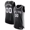 Comodo San Antonio Spurs Nike Authentic Custom Jersey Black Icon Edition