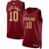 Moderno Versatile Stupendo Darius Garland Cleveland Cavaliers Nike Unisex Swingman Jersey Icon Edition Wine/White