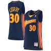 Bellissimo Stephen Curry Golden State Warriors Women's 2009 10 Hardwood Classics Swingman Jersey Navy