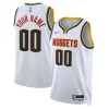 Eccezionale Raffinato Delizioso Denver Nuggets Nike Unisex Swingman Custom Jersey White Association Edition