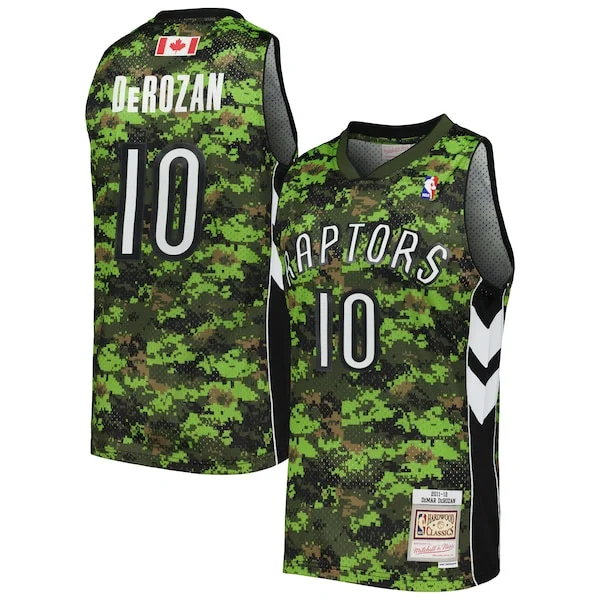 Ottimo Trendy Moderno DeMar DeRozan Toronto Raptors 2011/12 Hardwood Classics Swingman Jersey Camo