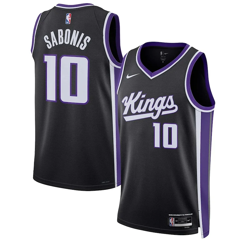 Fascinante Moderno Duraturo Domantas Sabonis Sacramento Kings Nike Unisex Swingman Jersey Association Edition Black