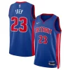 Classico Jaden Ivey Detroit Pistons Nike Unisex 2022 NBA Draft First Round Pick Swingman Jersey Icon Edition Blue