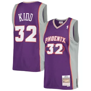 Resistente Trendy Robusto Jason Kidd Phoenix Suns 2001/02 Hardwood Classics Swingman Jersey Purple