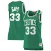 Attraente Larry Bird Boston Celtics Women's 1985 86 Hardwood Classics Swingman Jersey Kelly Green