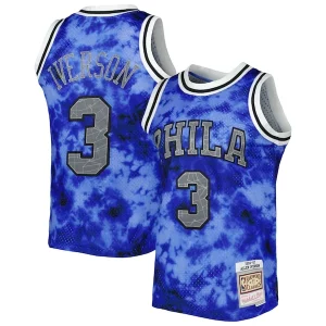 Robusto Allen Iverson Philadelphia 76ers 1996/97 Galaxy Swingman Jersey Royal