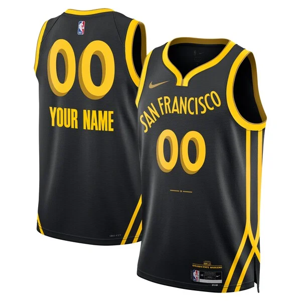 Comodo Magnifico Golden State Warriors Nike Unisex 2023/24 Custom Swingman Jersey Black City Edition