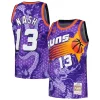 Magnifico Steve Nash Phoenix Suns 1996/97 Hardwood Classics Asian Heritage 6.0 Swingman Throwback Player Jersey Purple