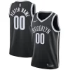 Classico Sofisticato Brooklyn Nets Nike Swingman Custom Jersey Black Icon Edition