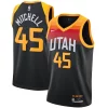 Stupendo Donovan Mitchell Utah Jazz Nike 2021/22 Swingman Player Jersey Black City Edition