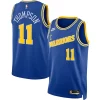 Splendido Attraente Klay Thompson Golden State Warriors Nike Swingman Jersey Classic Edition Blue