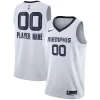 Pratico Memphis Grizzlies Nike 2020/21 Swingman Custom Jersey Association Edition White