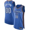 Elegante Sofisticato Oklahoma City Thunder Nike Authentic Custom Jersey Blue Icon Edition