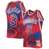 Bellissimo Allen Iverson Philadelphia 76ers Hardwood Classics 1996/97 Hyper Hoops Swingman Jersey Red